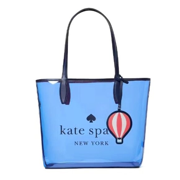 kate spade Handbags - Kate Spade Up, Up & Away Hot Air Balloon Large Tote in Deep Cornflower